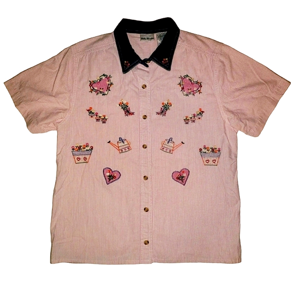 Bobbie Brooks Button Up Top